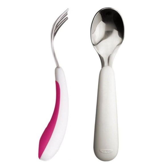 🍁 *LAST CHANCE* OXO Tot Fork and Spoon Set - Picture 4 of 8